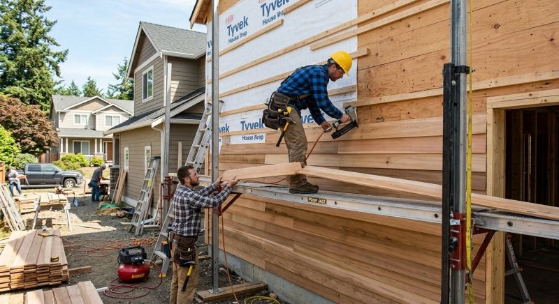 Barn Siding Installation in Boston, MA