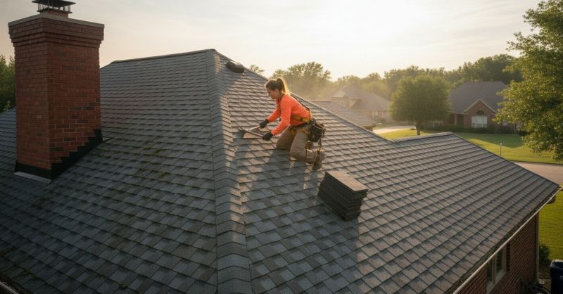 Causes Of Asphalt Shingle Damage And When Repair Is Enough
