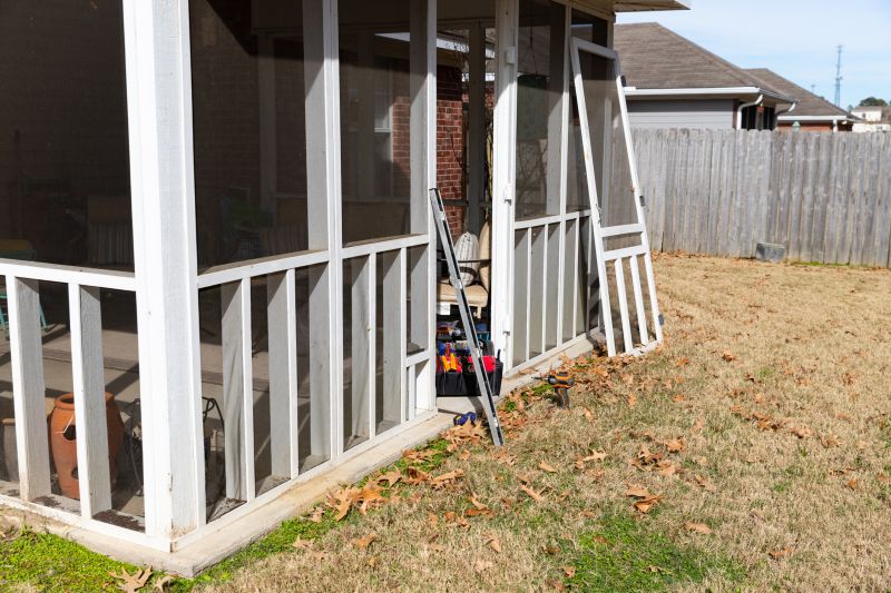Damaged Porch Roof