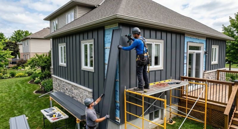 Sheet Metal Siding Replacement in Norwalk, CT